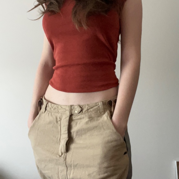 Maison Scotch "La Femme Selon Marie" Pants with Suspenders – Women's Petite - Picture 9 of 15